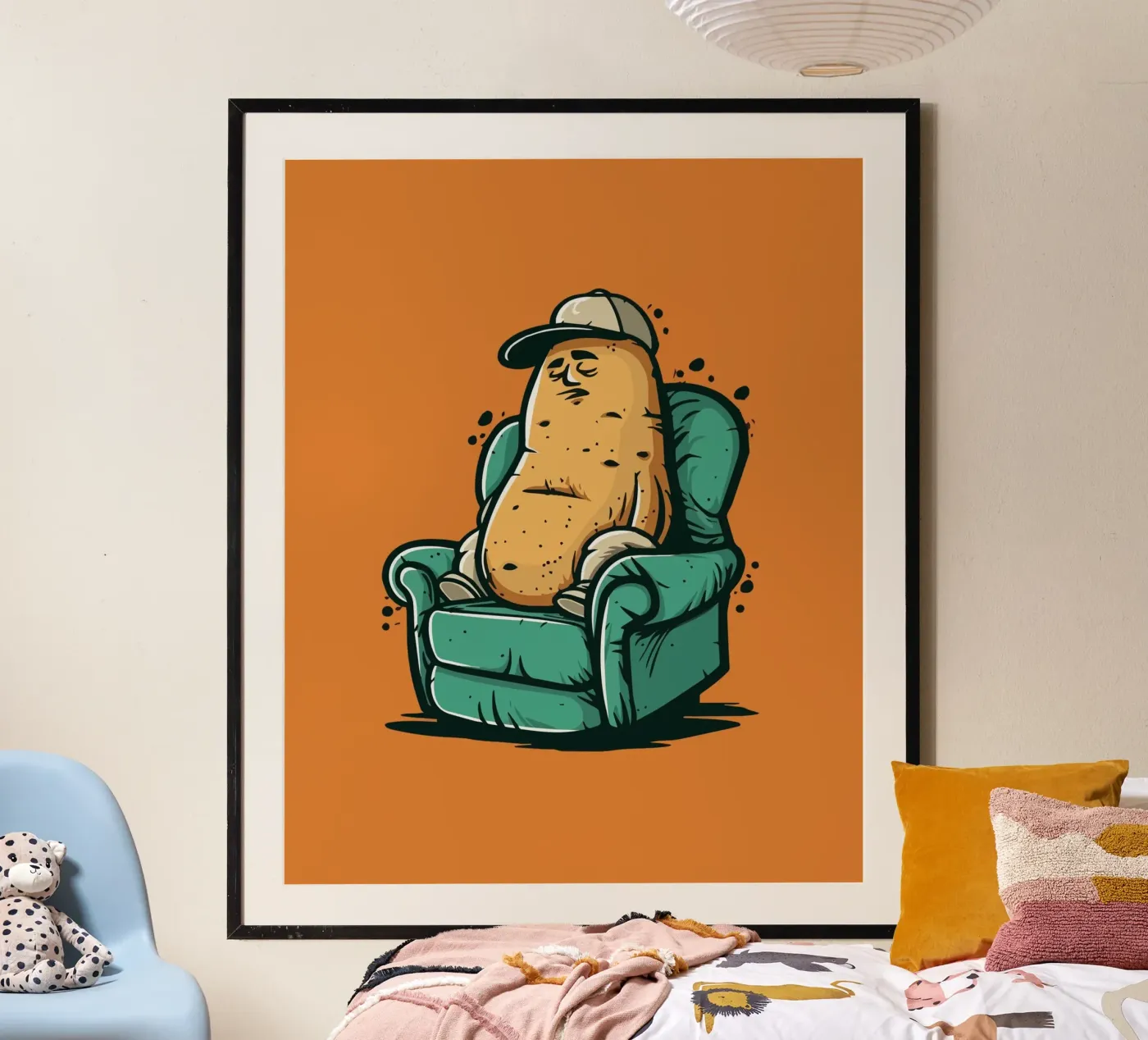 Couch poster van Too Graphic