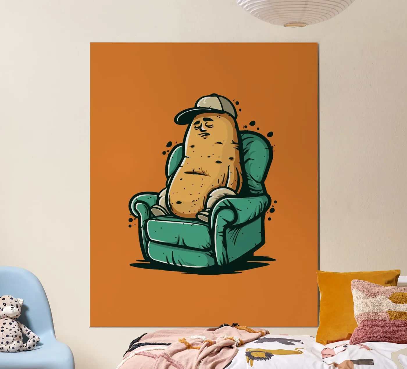 Couch poster by Too Graphic
