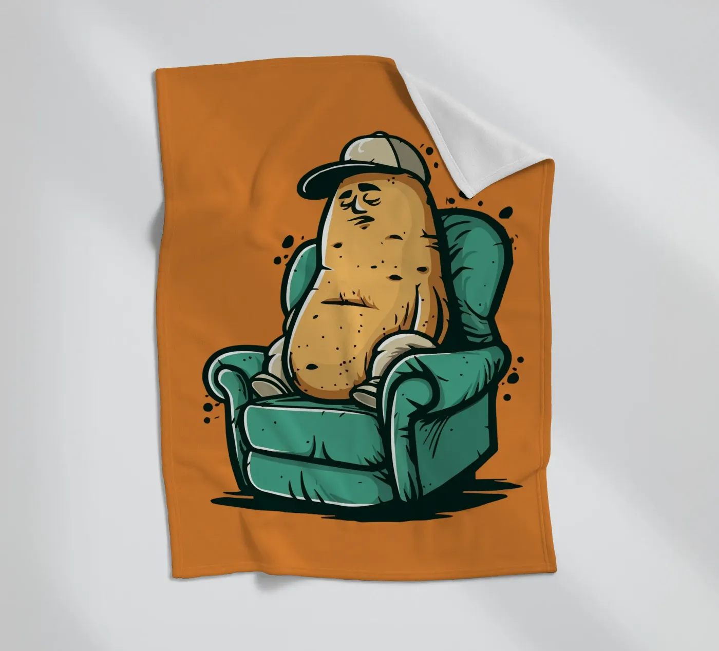 Couch Fleecedecke von Too Graphic