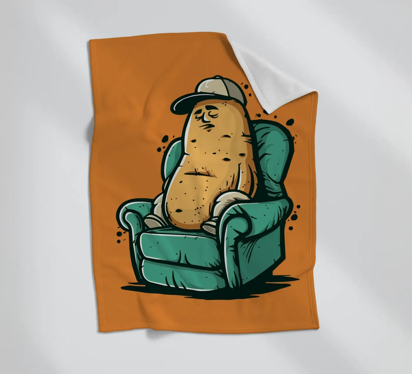 Couch coperta in pile da Too Graphic