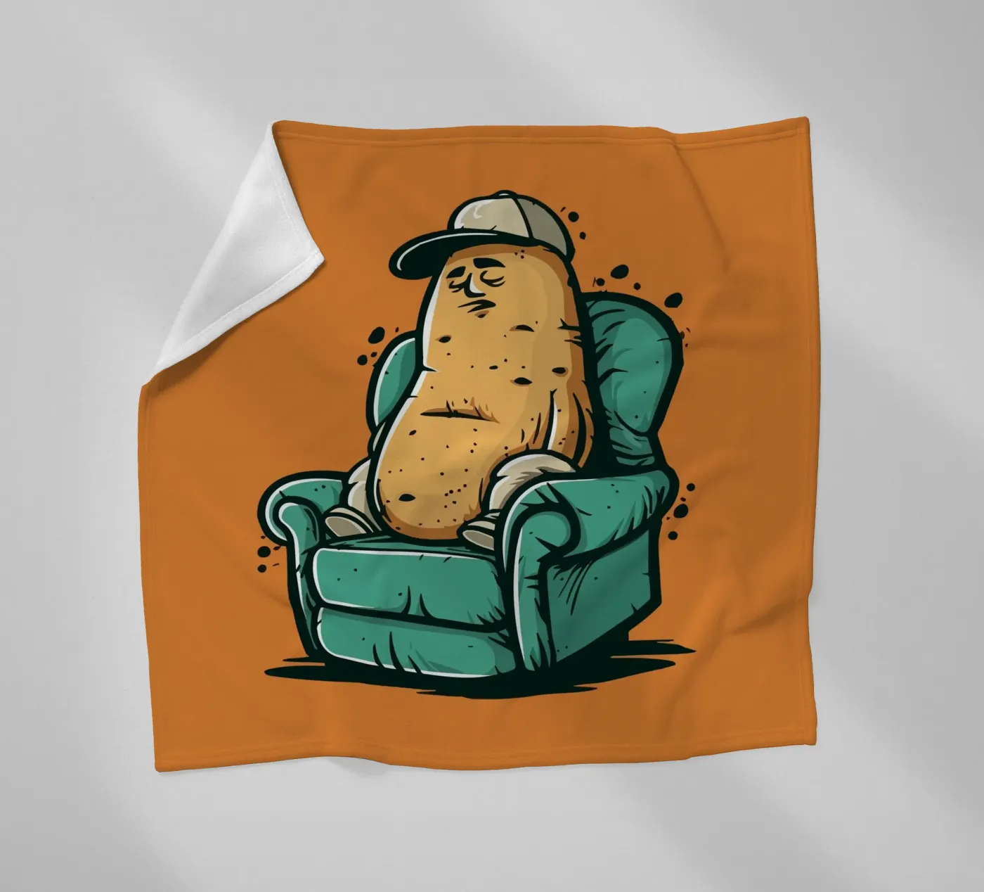 Couch Fleecedecke von Too Graphic