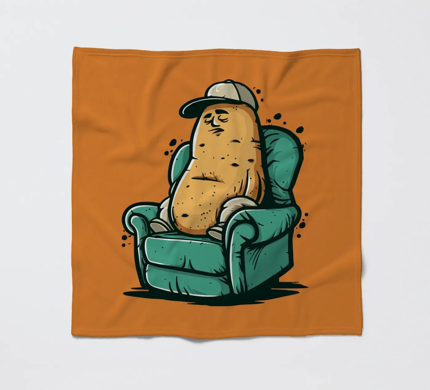 Couch coperta in pile da Too Graphic