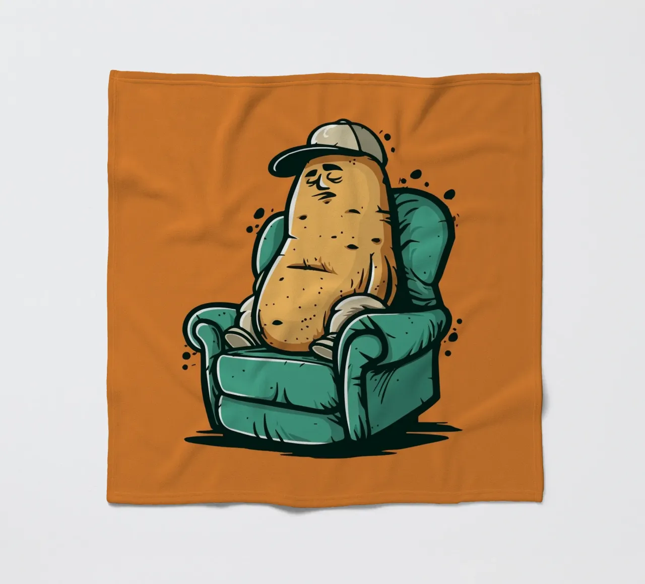 Couch Fleecedecke von Too Graphic