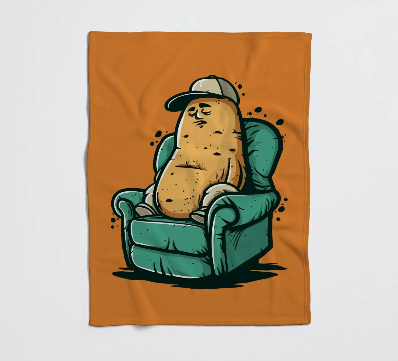 Couch Fleecedecke von Too Graphic