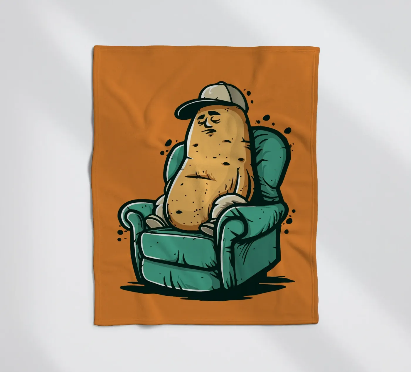 Couch Fleecedecke von Too Graphic