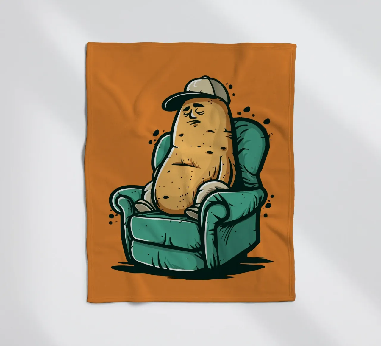 Couch Fleecedecke von Too Graphic