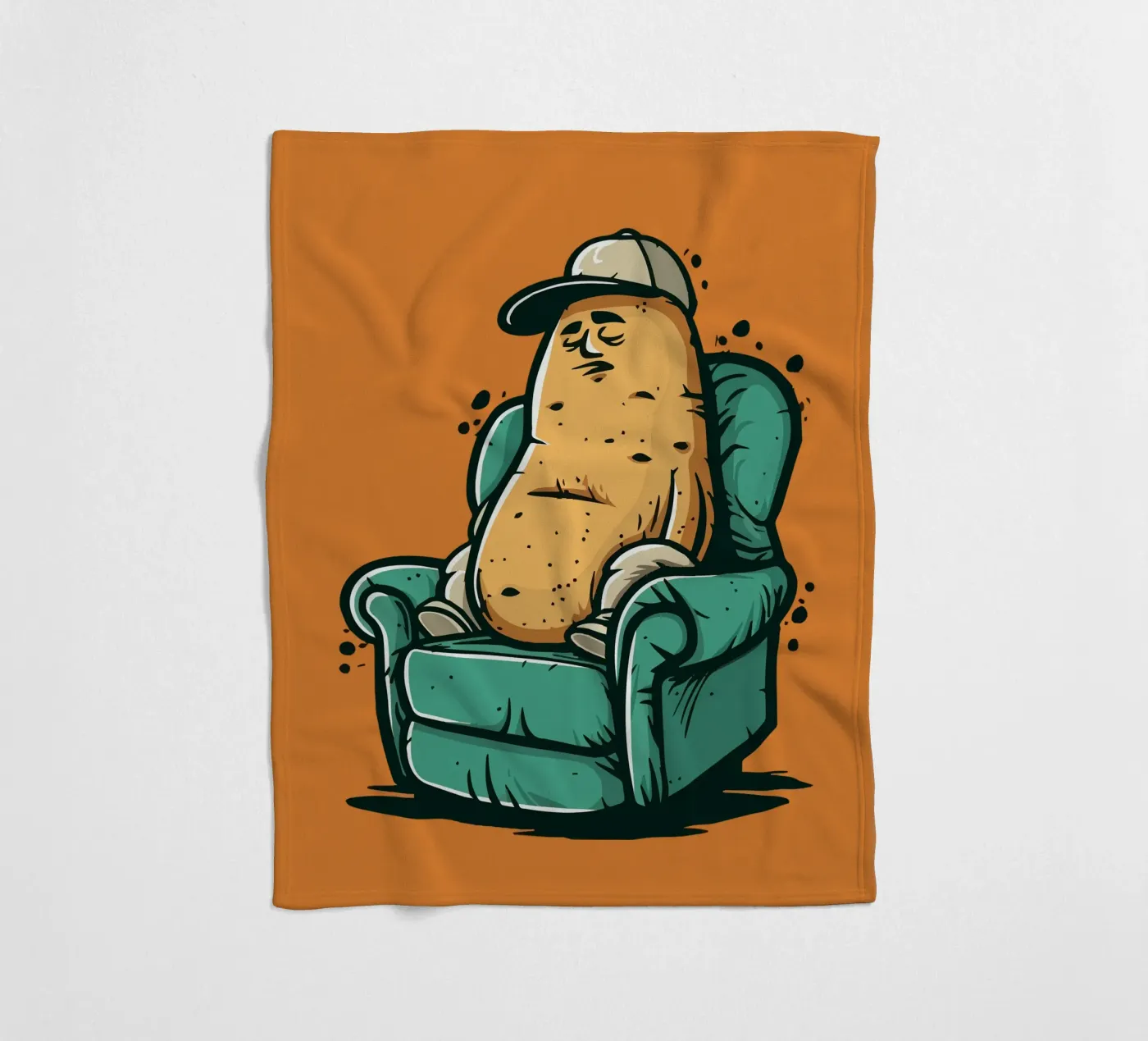 Couch coperta in pile da Too Graphic