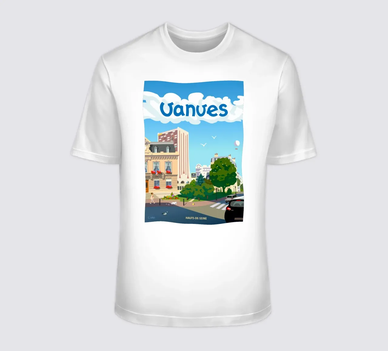 Vanves t-shirt by C.WILL