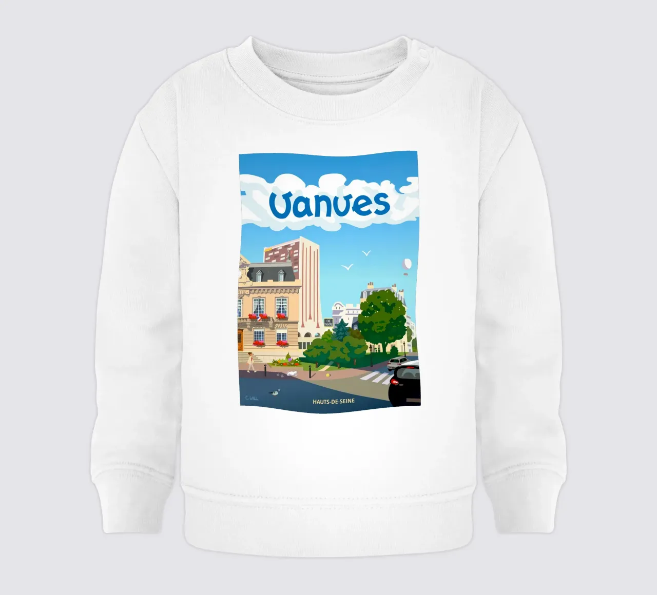 Vanves baby sweatshirt by C.WILL