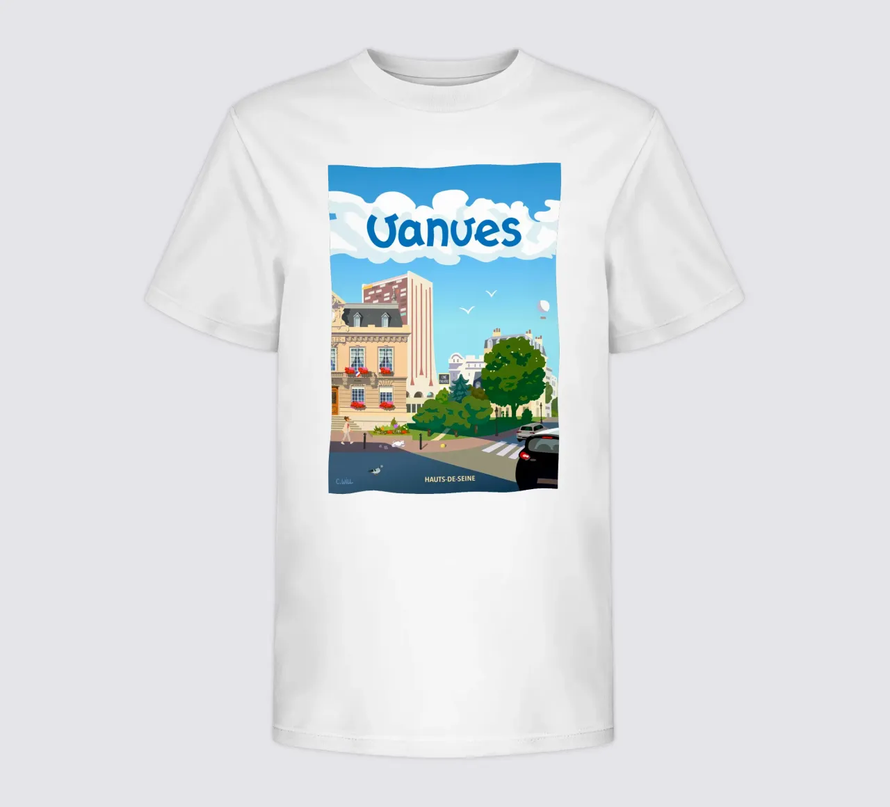 Vanves t-shirt bambini da C.WILL