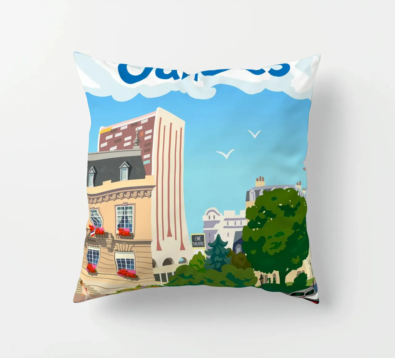 Vanves decorative cushion by C.WILL
