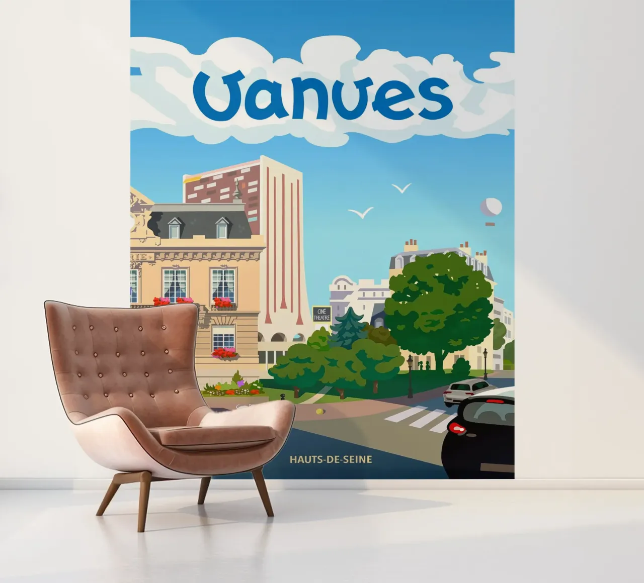 Vanves fotobehang van C.WILL