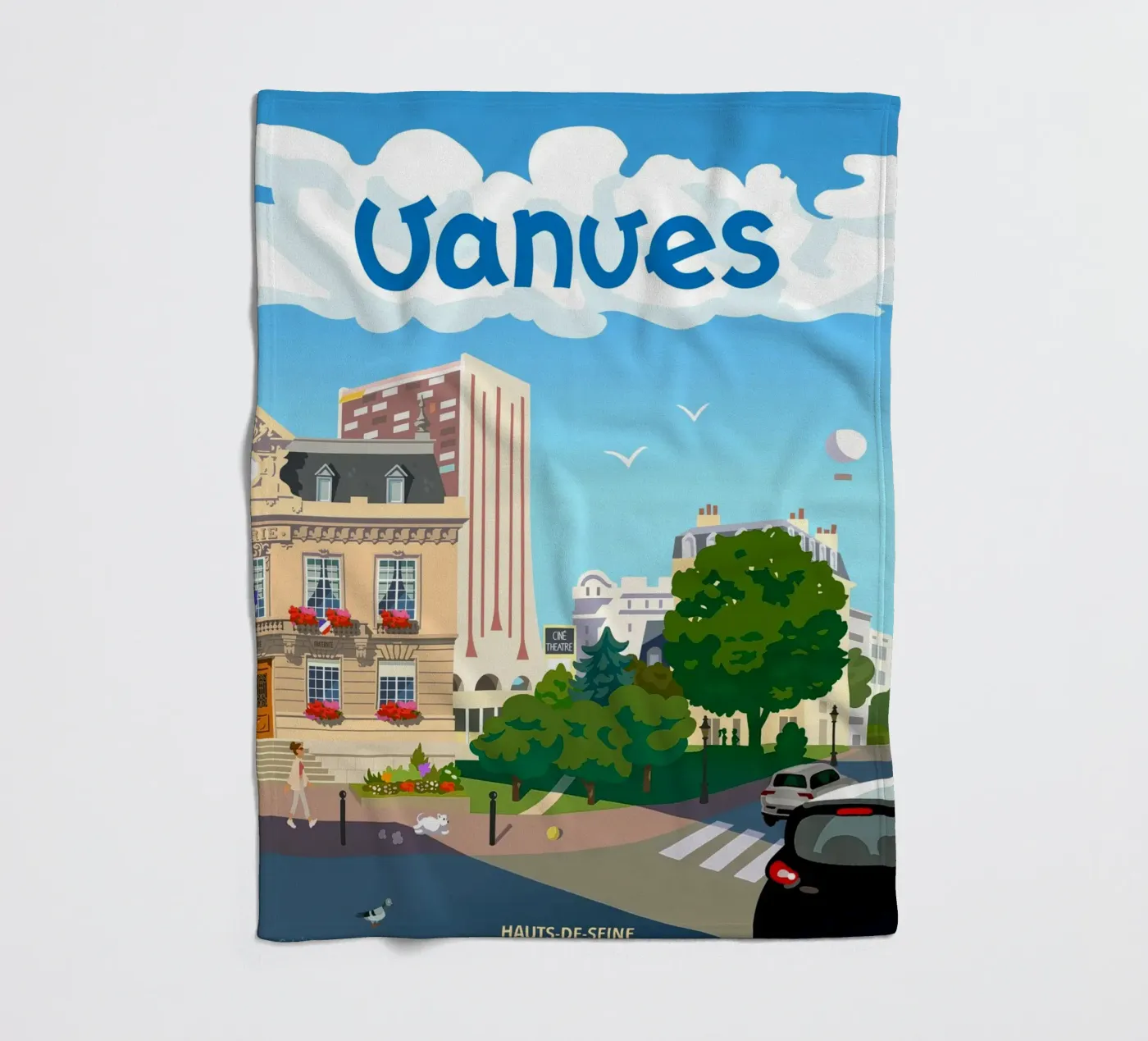 Vanves fleecedeken van C.WILL