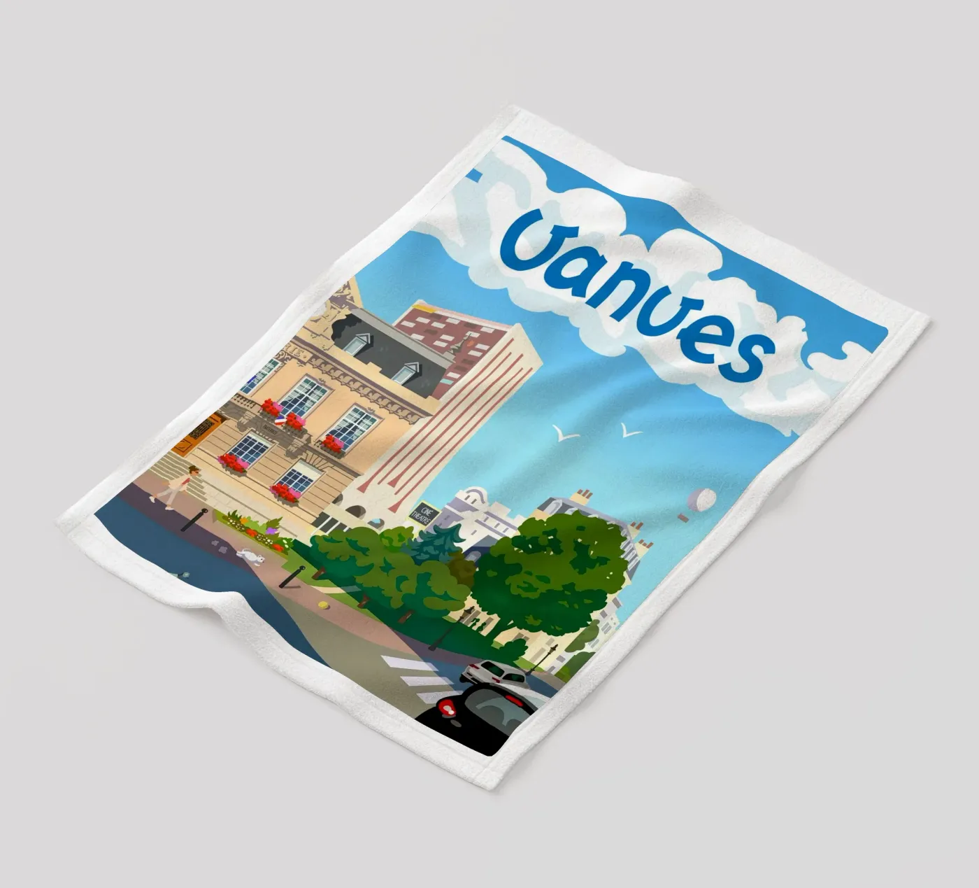 Vanves fleecedeken van C.WILL