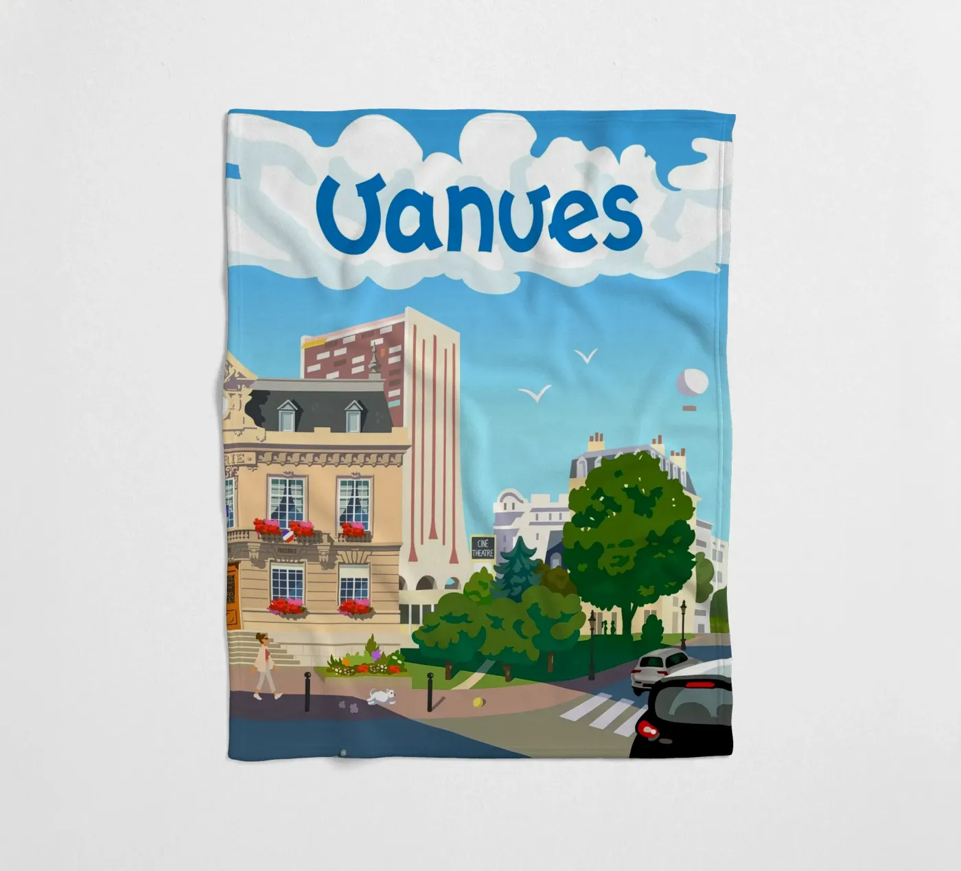 Vanves fleecedeken van C.WILL