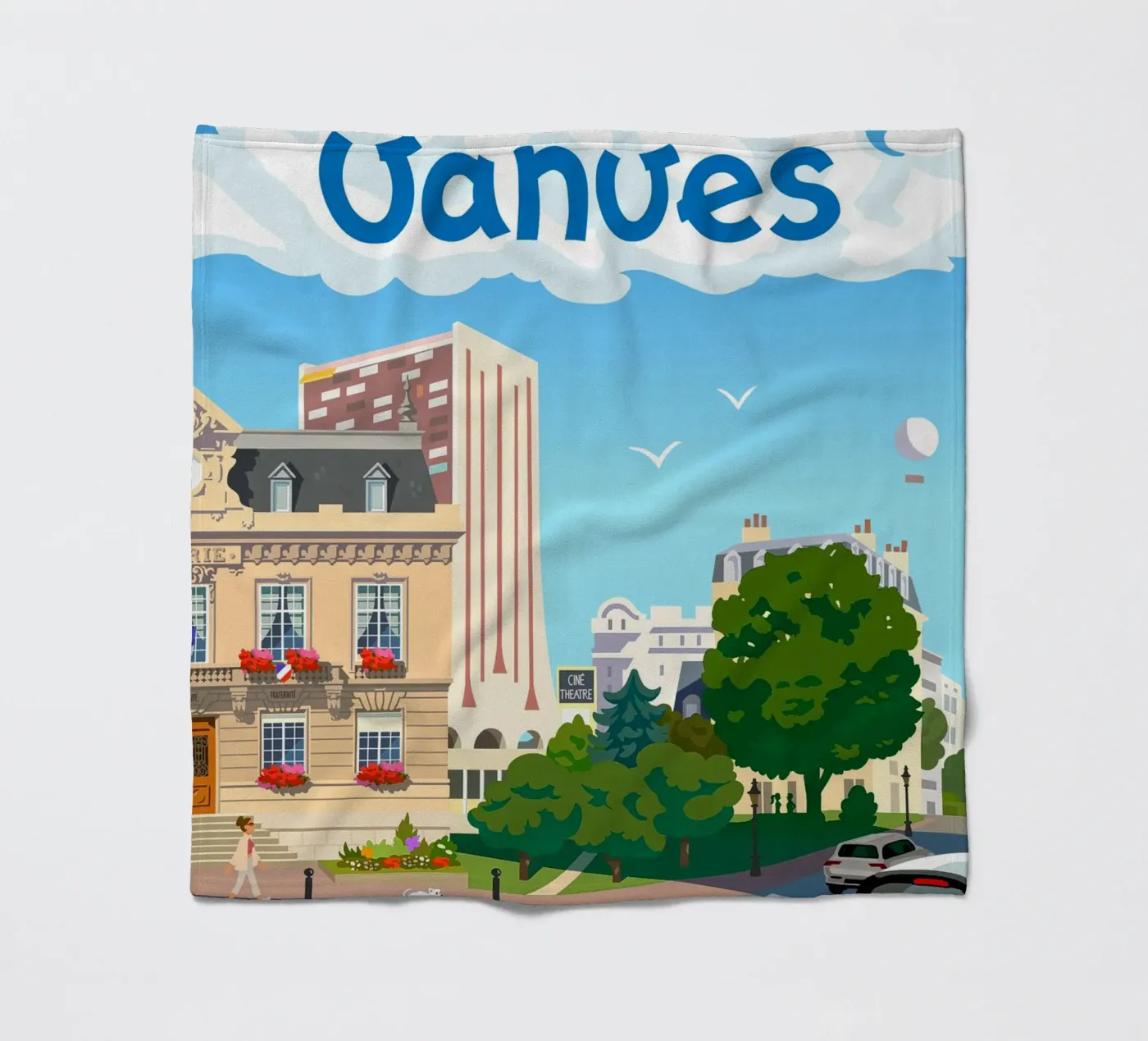 Vanves fleecedeken van C.WILL