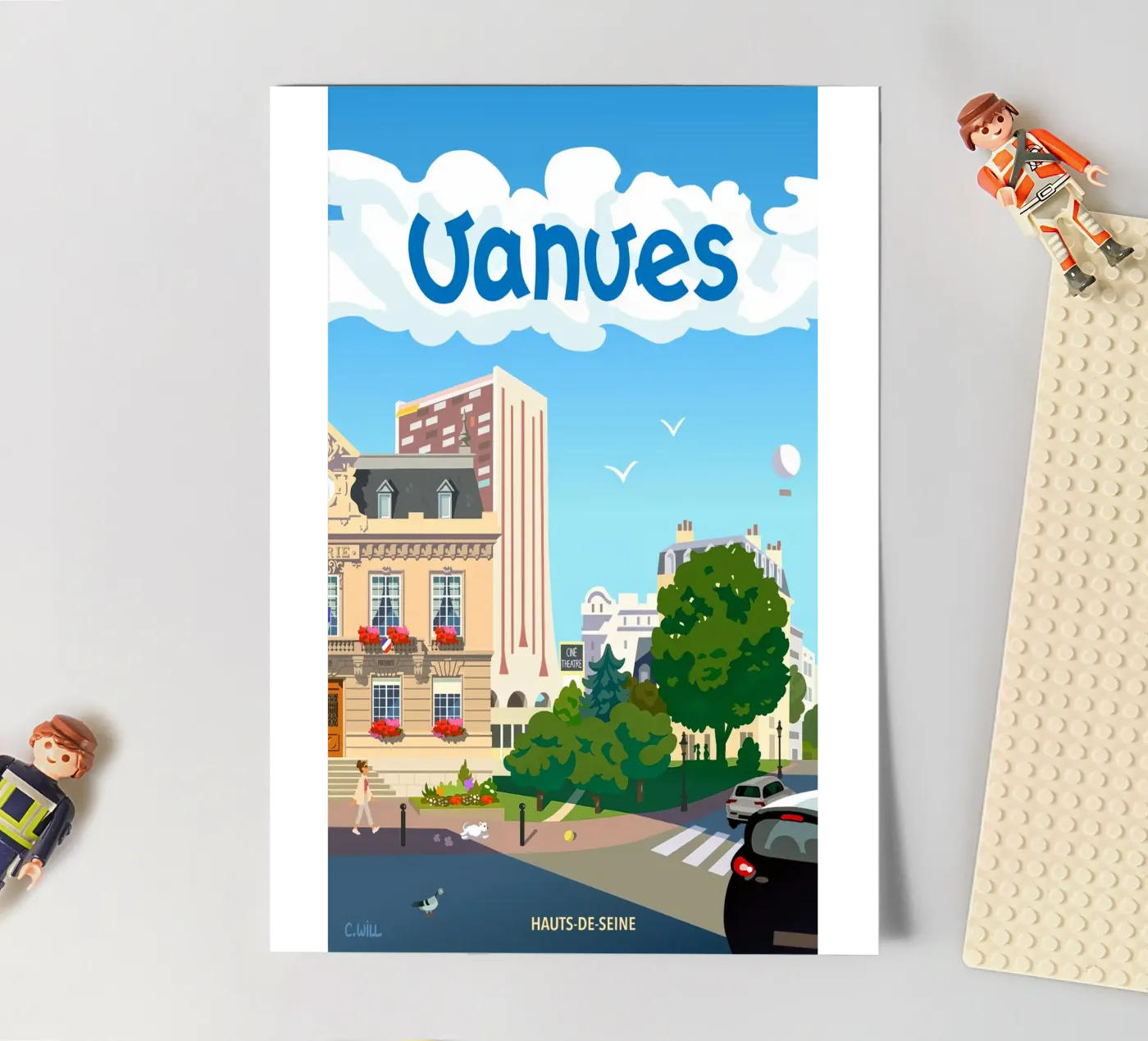 Vanves Stickerbogen von C.WILL