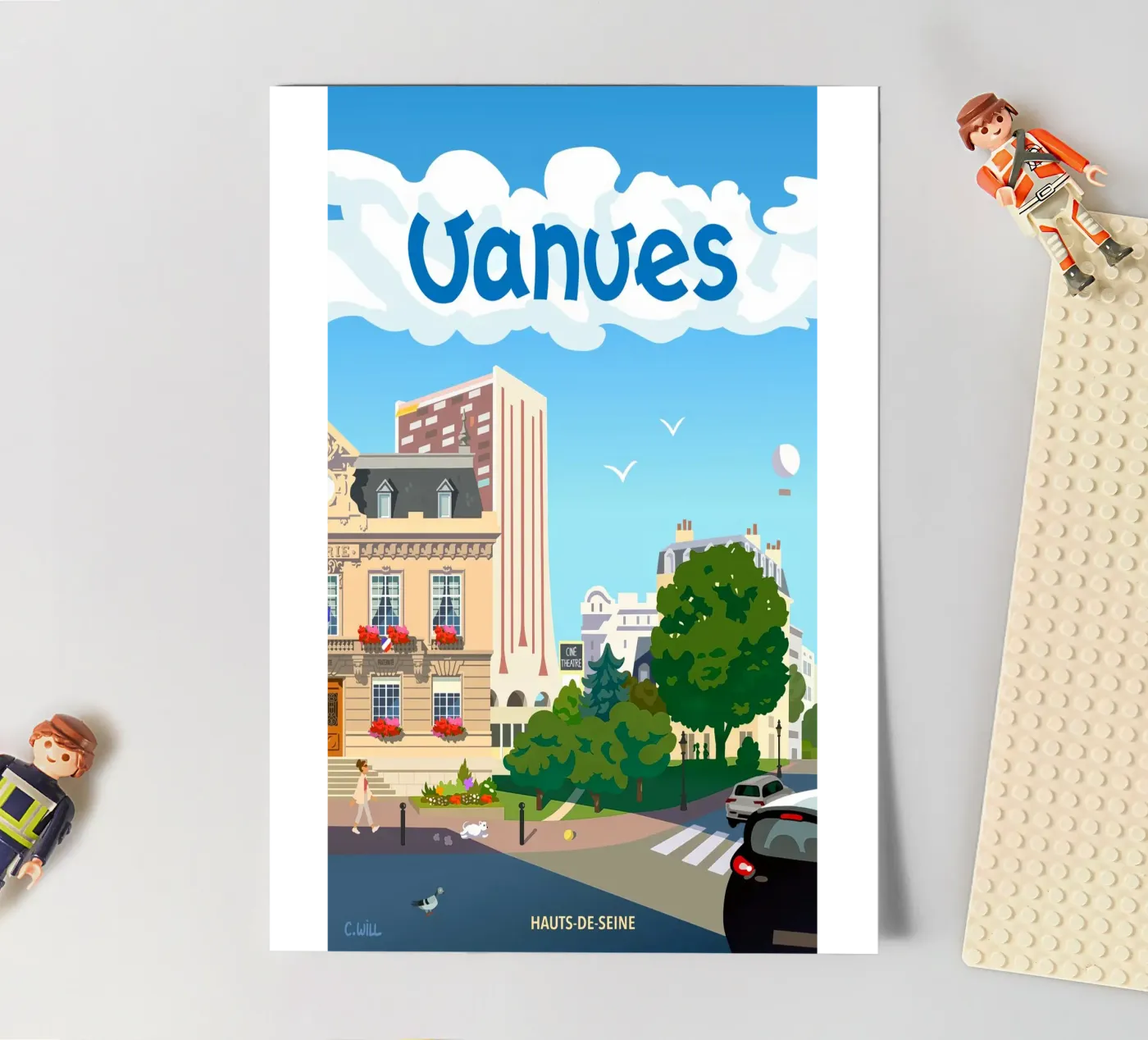 Vanves sticker sheet by C.WILL