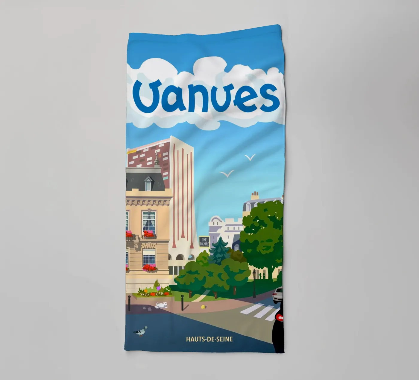 Vanves badhanddoek van C.WILL