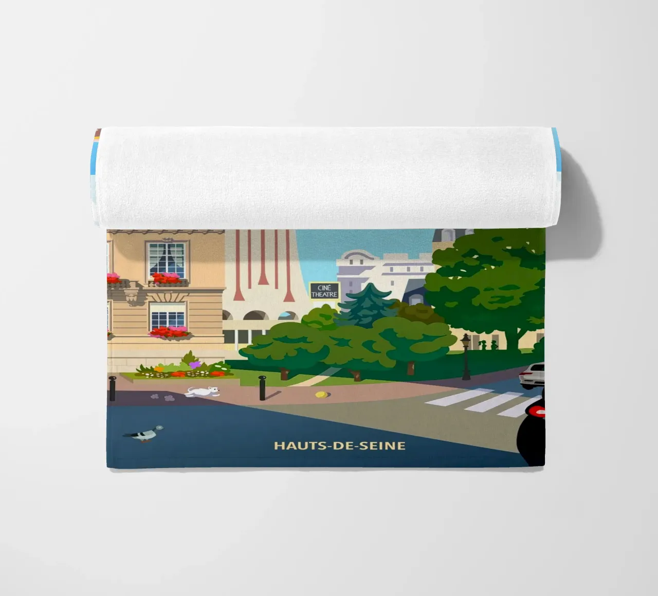 Vanves beach towel by C.WILL