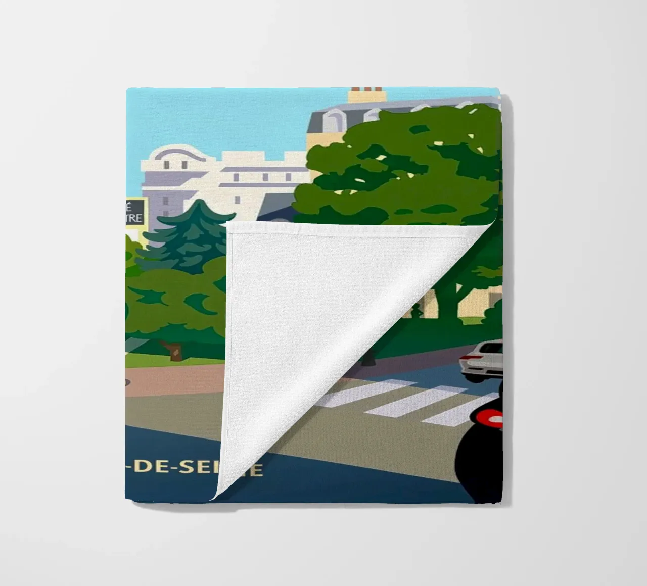 Vanves beach towel by C.WILL