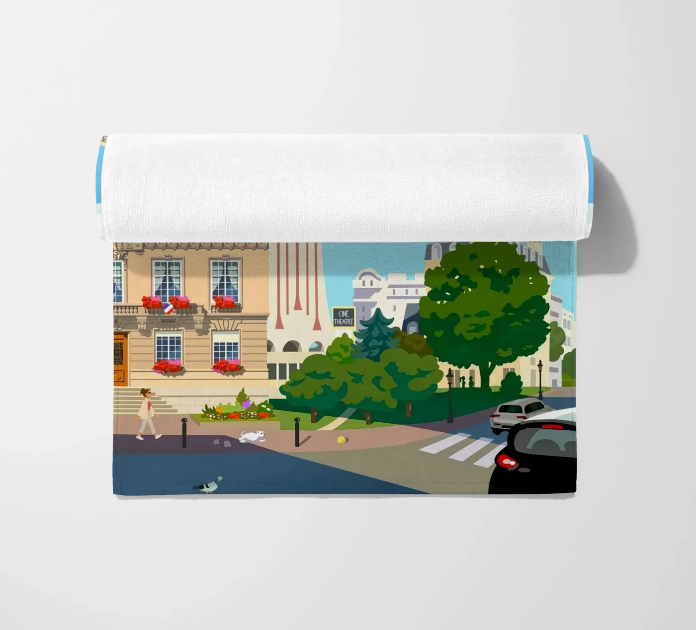 Vanves beach towel by C.WILL