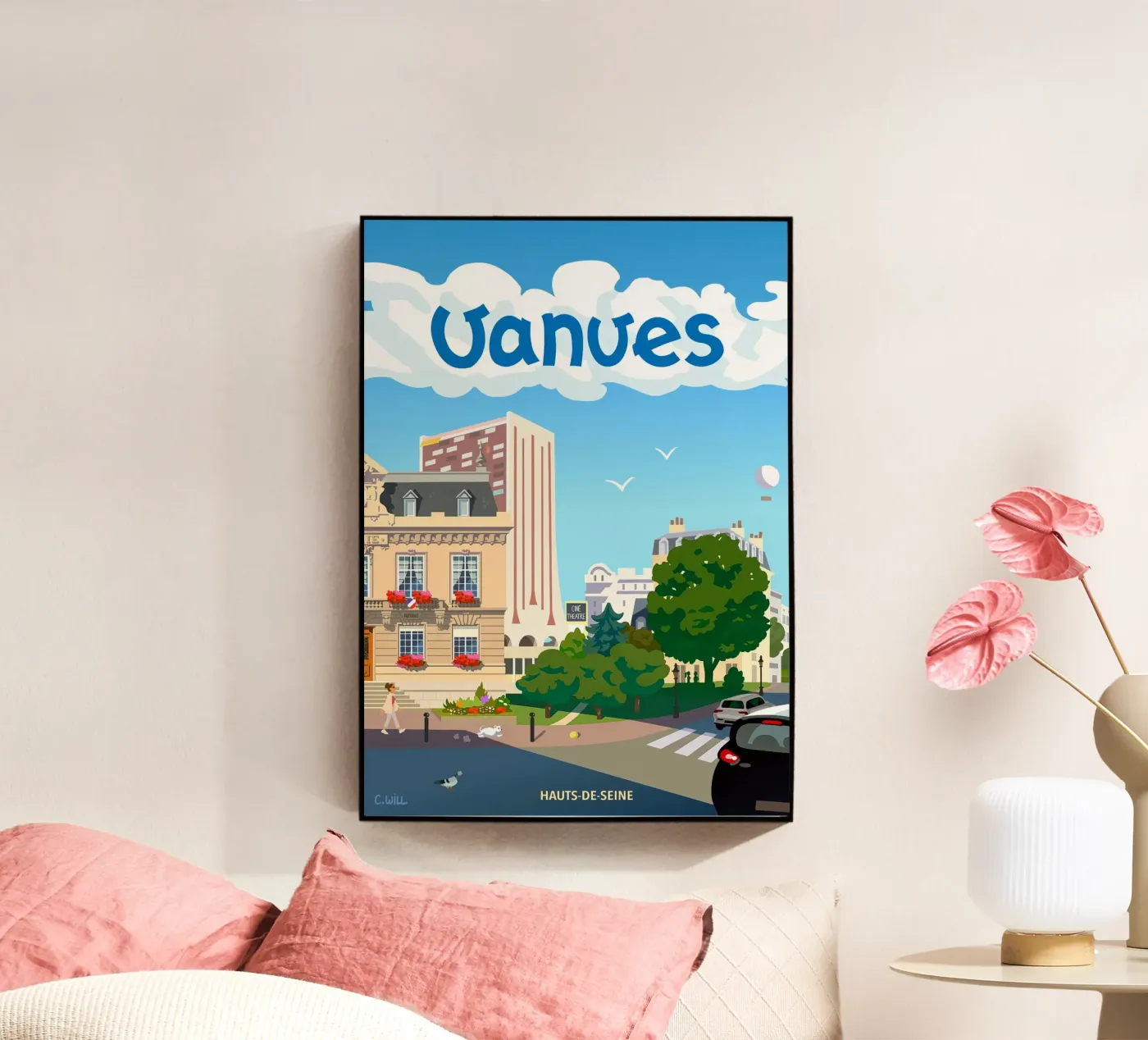 Vanves plexiglas de C.WILL