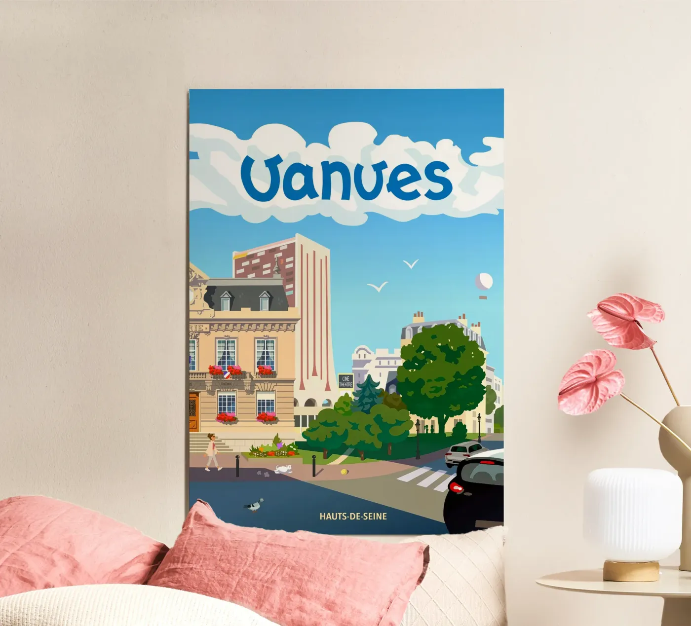 Vanves Poster von C.WILL