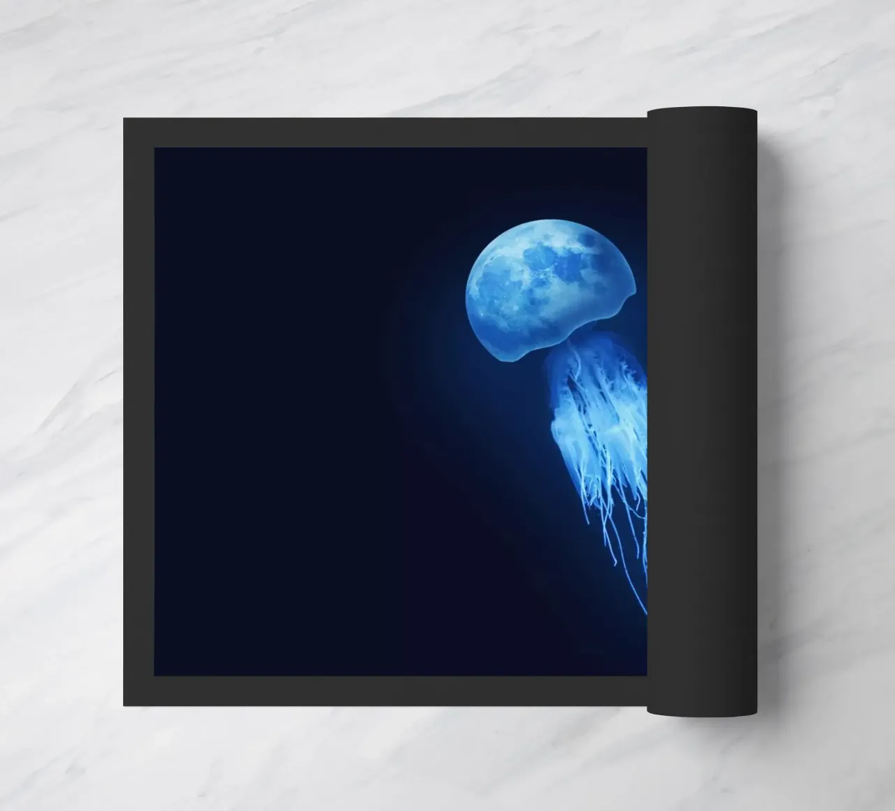 Jelly Moon doormat by 360brain