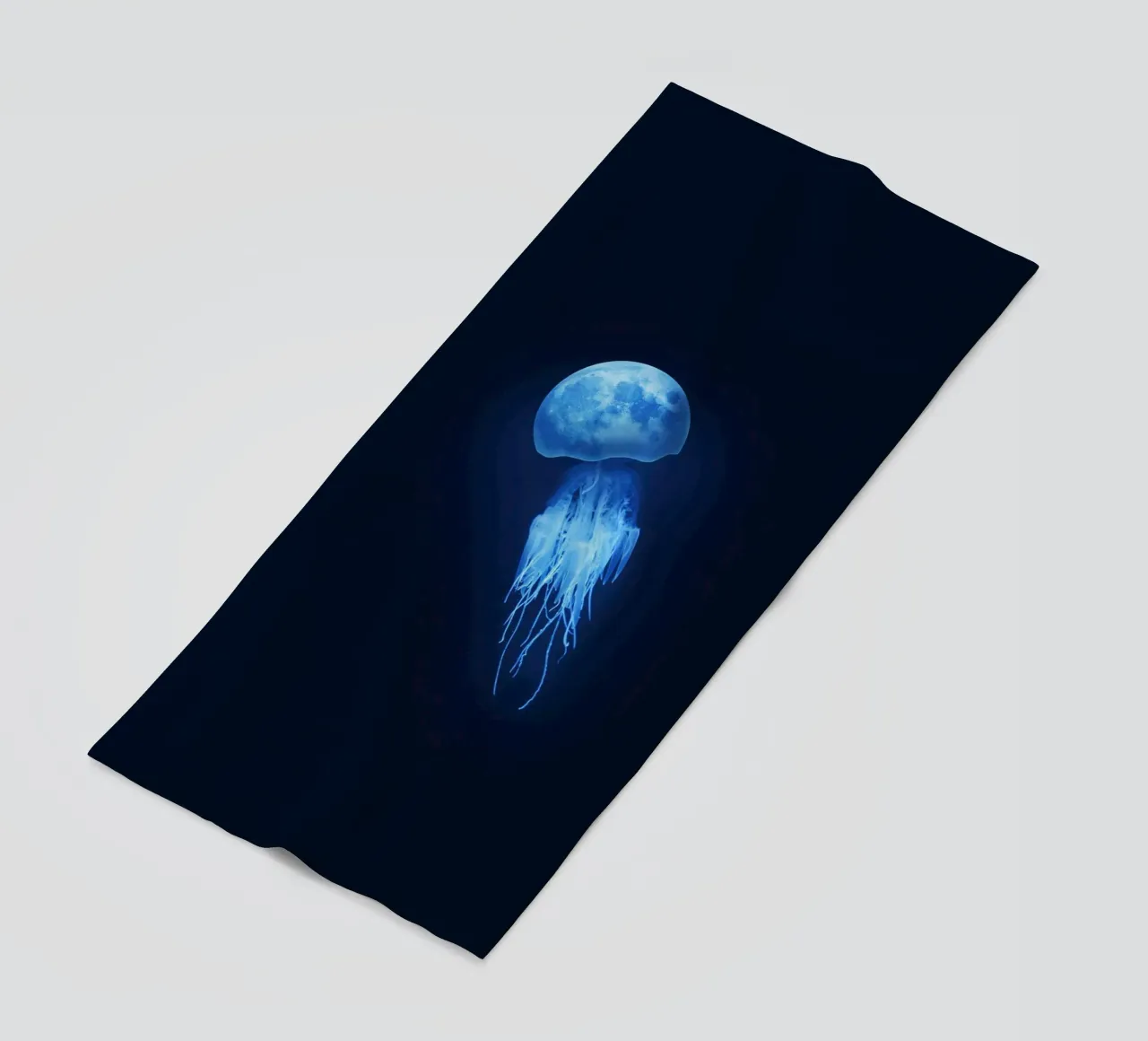 Jelly Moon beach towel by 360brain