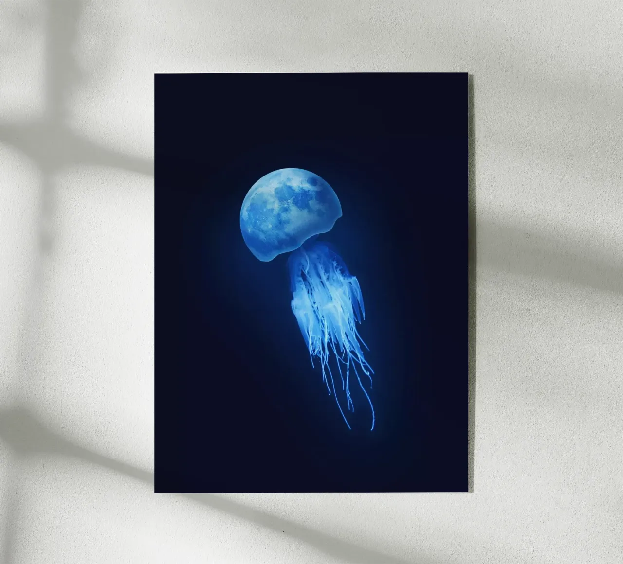Gelei Maan acryl van 360brain