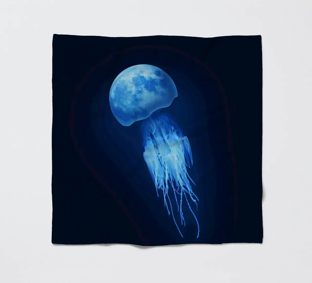 Luna di gelatina coperta in pile da 360brain