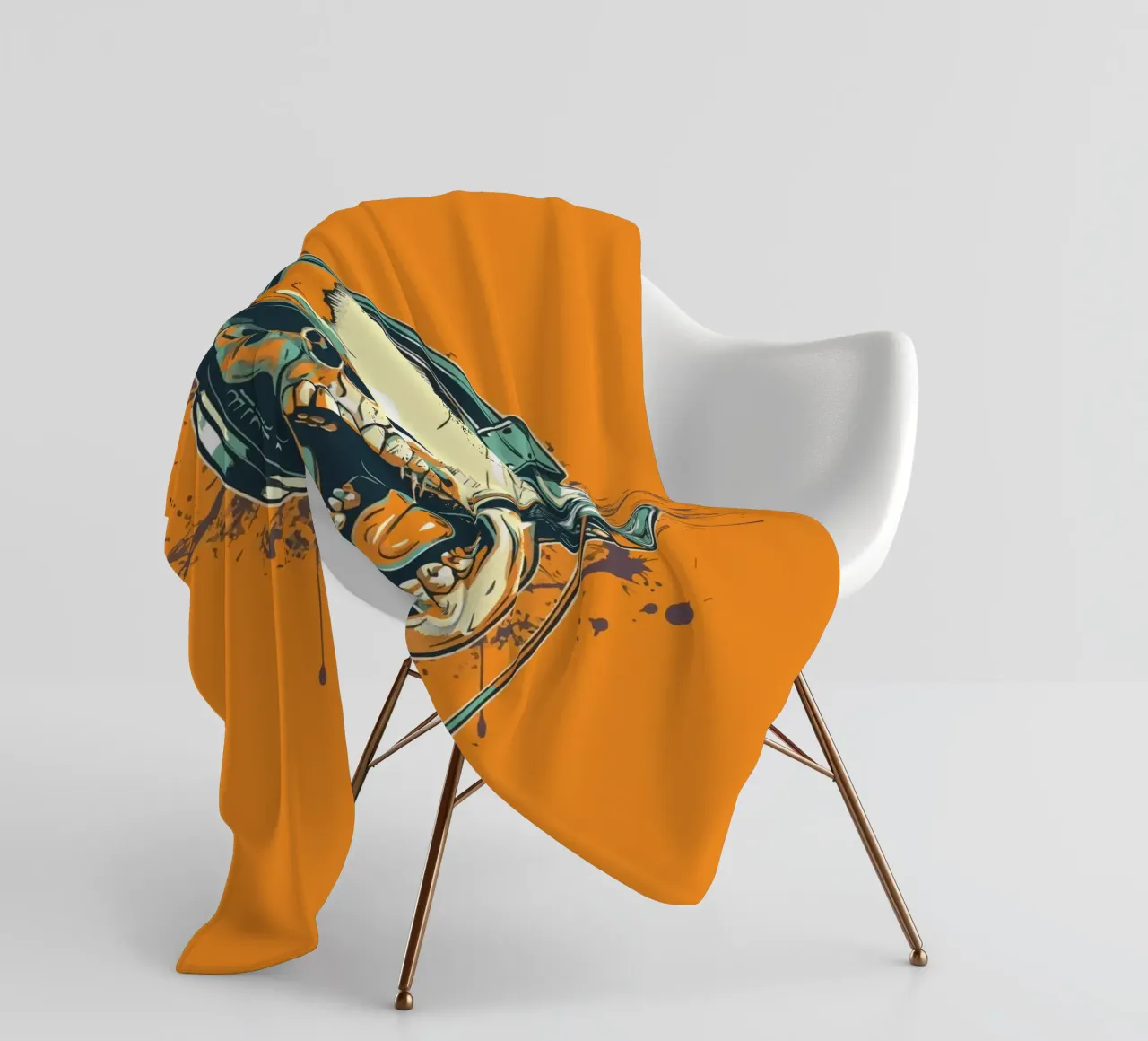 Volume fleecedeken van Too Graphic