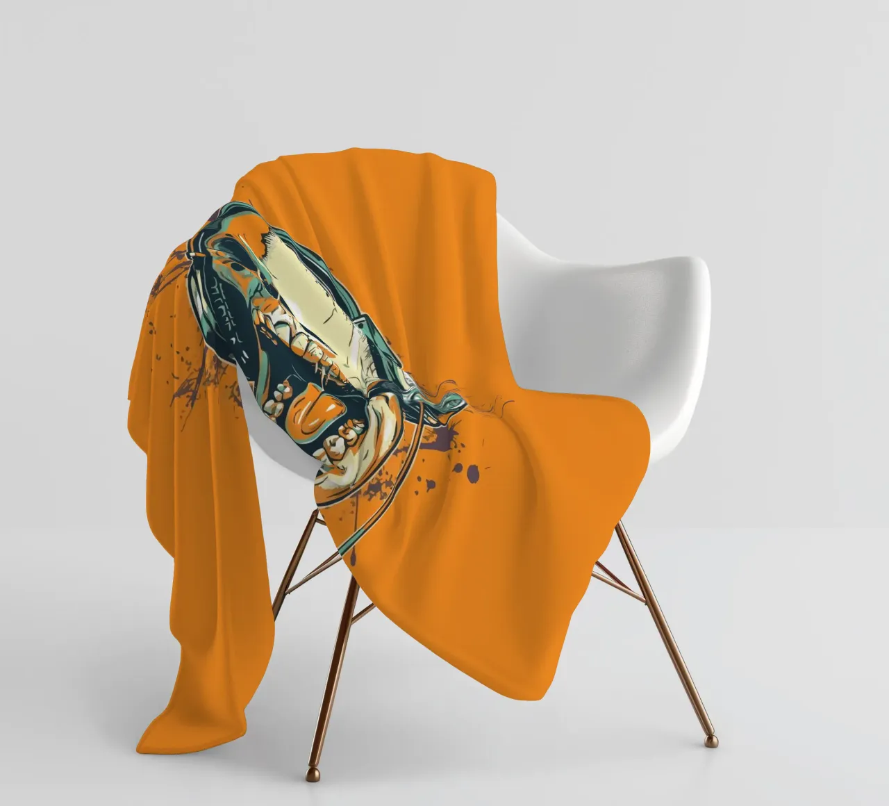 Volume fleecedeken van Too Graphic