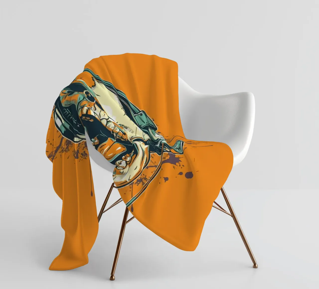 Volume fleecedeken van Too Graphic