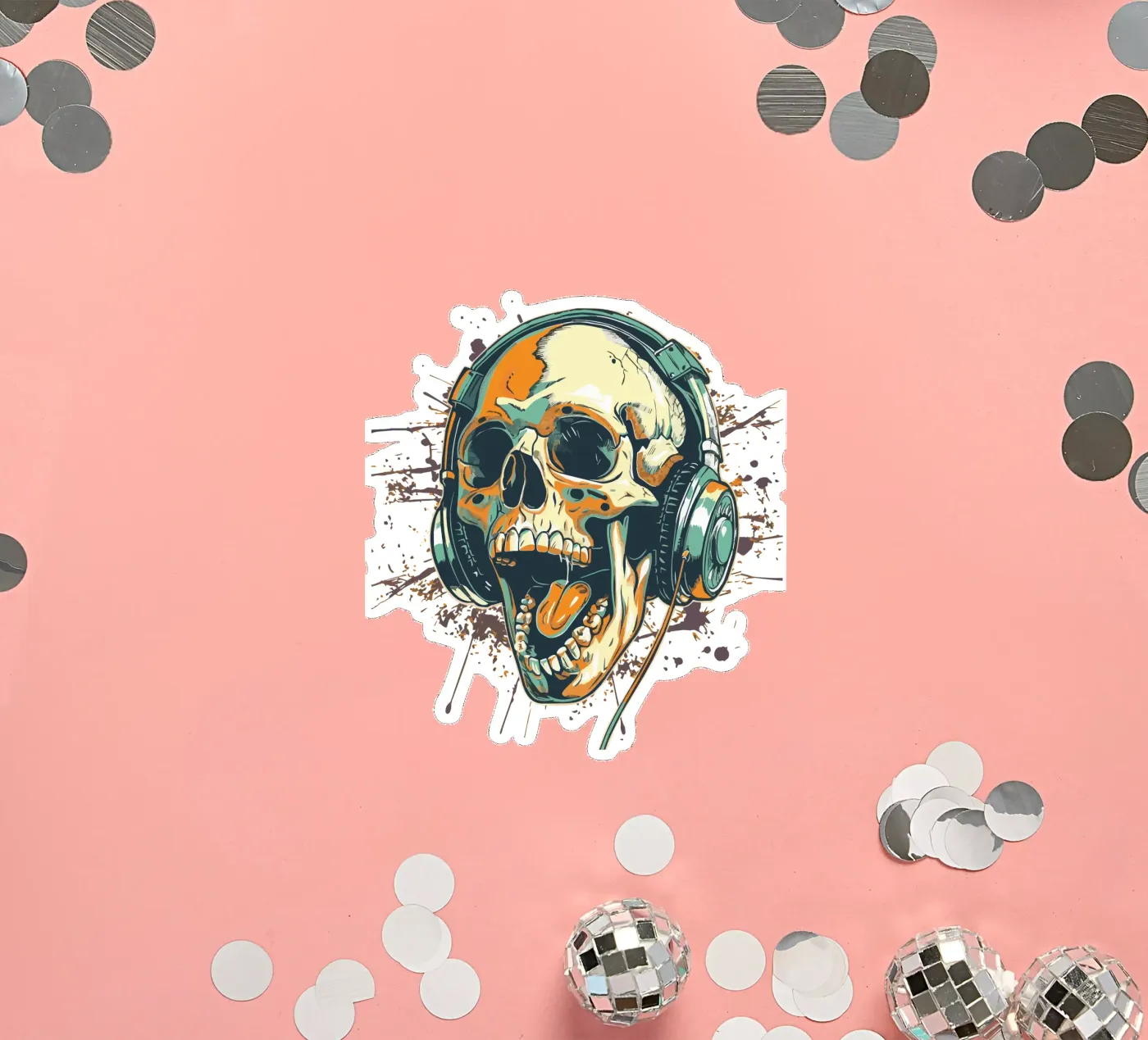 Volume sticker by Too Graphic