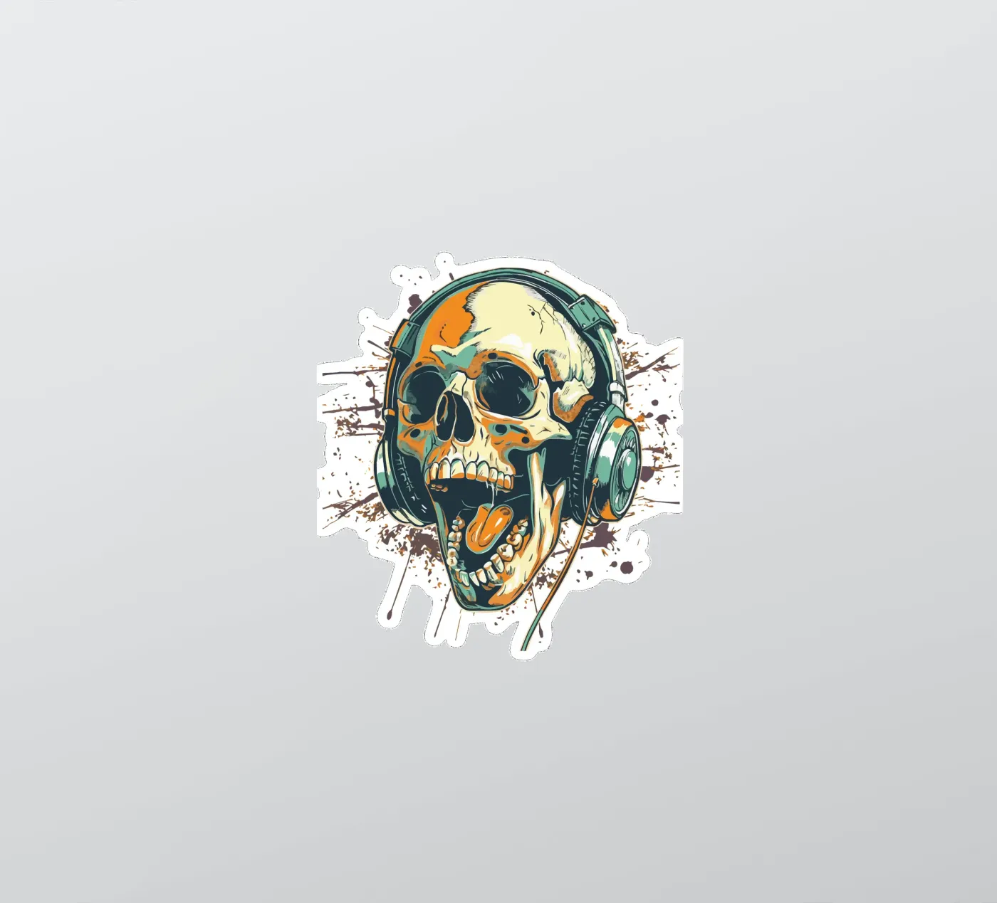 Volume sticker by Too Graphic