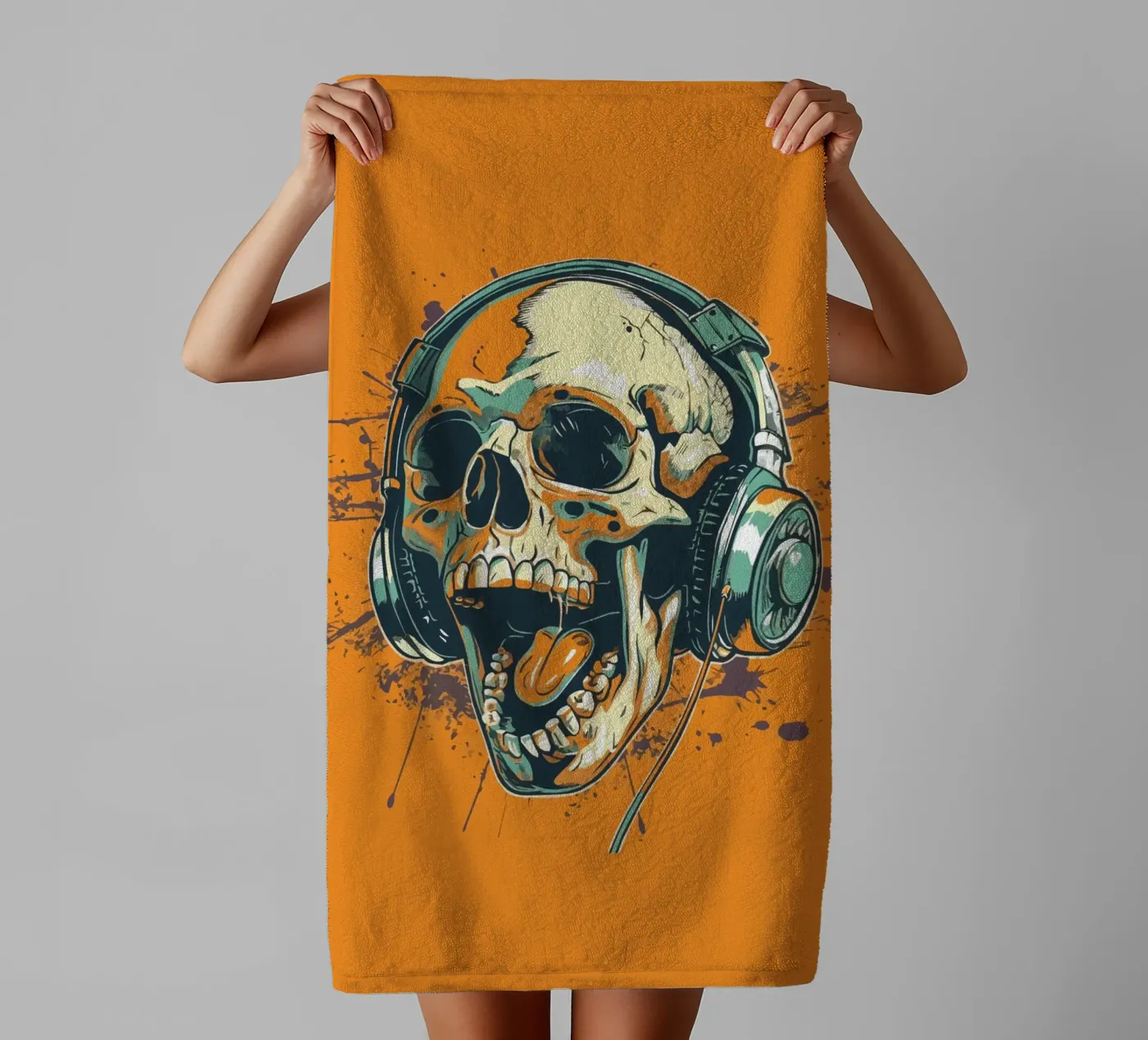 Volume badhanddoek van Too Graphic