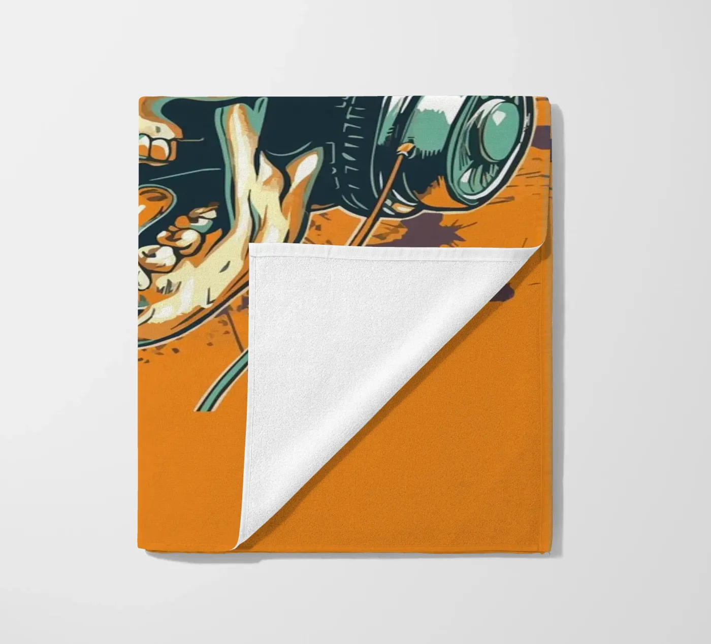 Volume beach towel by Too Graphic