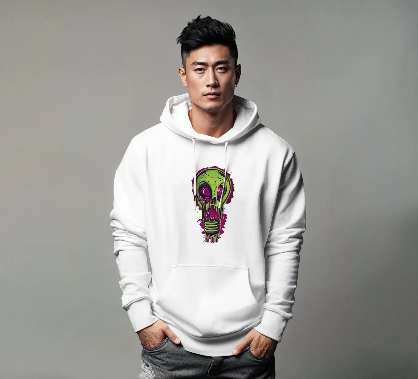 Light hoodie by Too Graphic