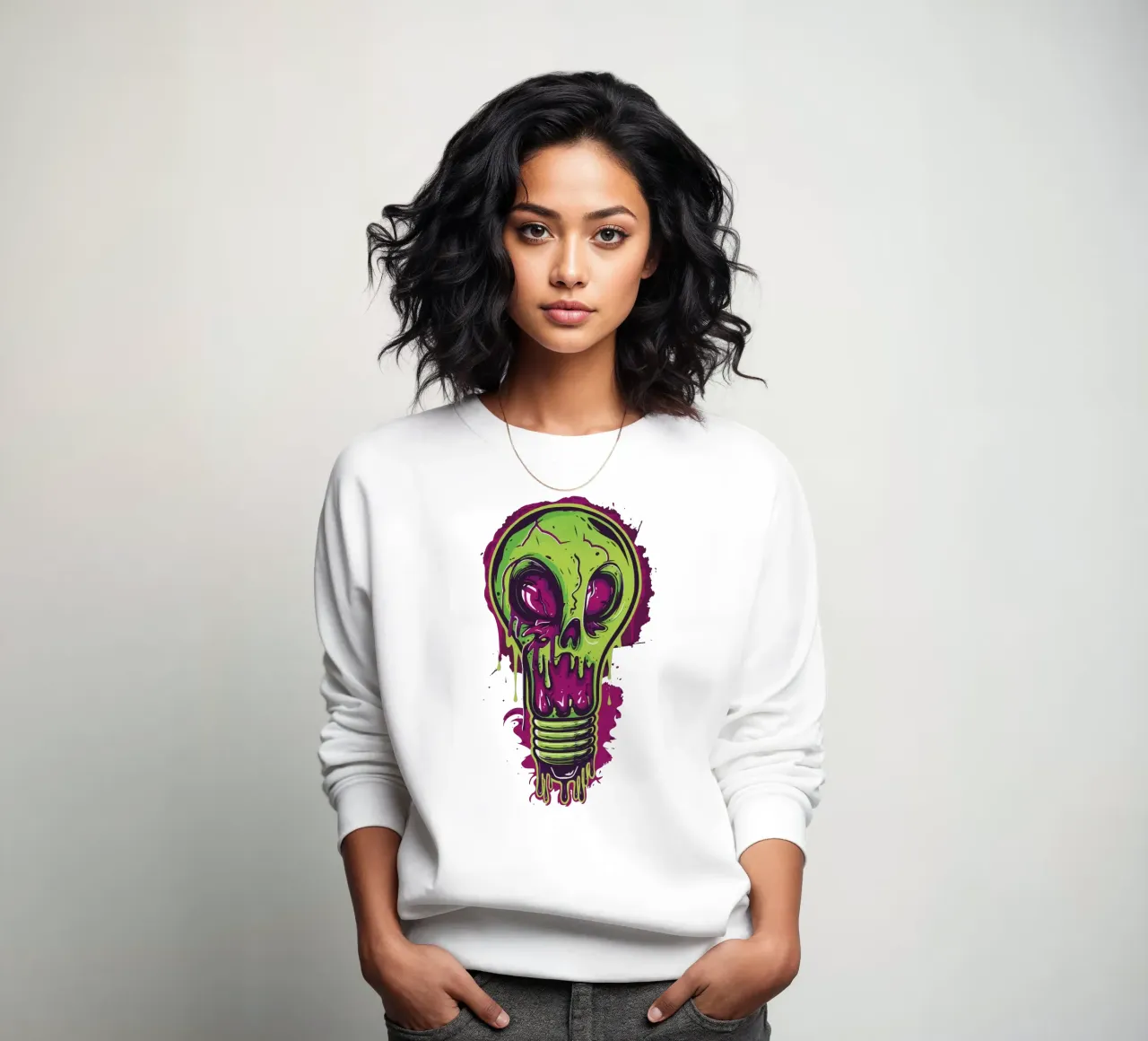 Light Sweatshirt von Too Graphic