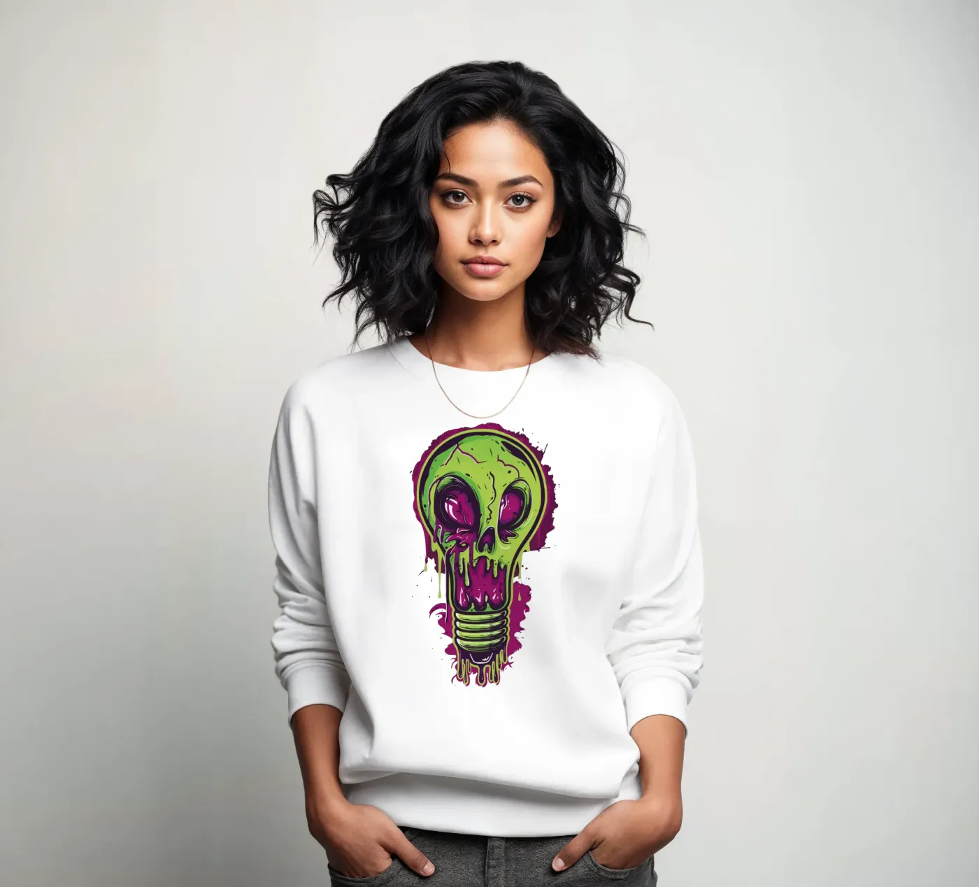 Light sweatshirt van Too Graphic