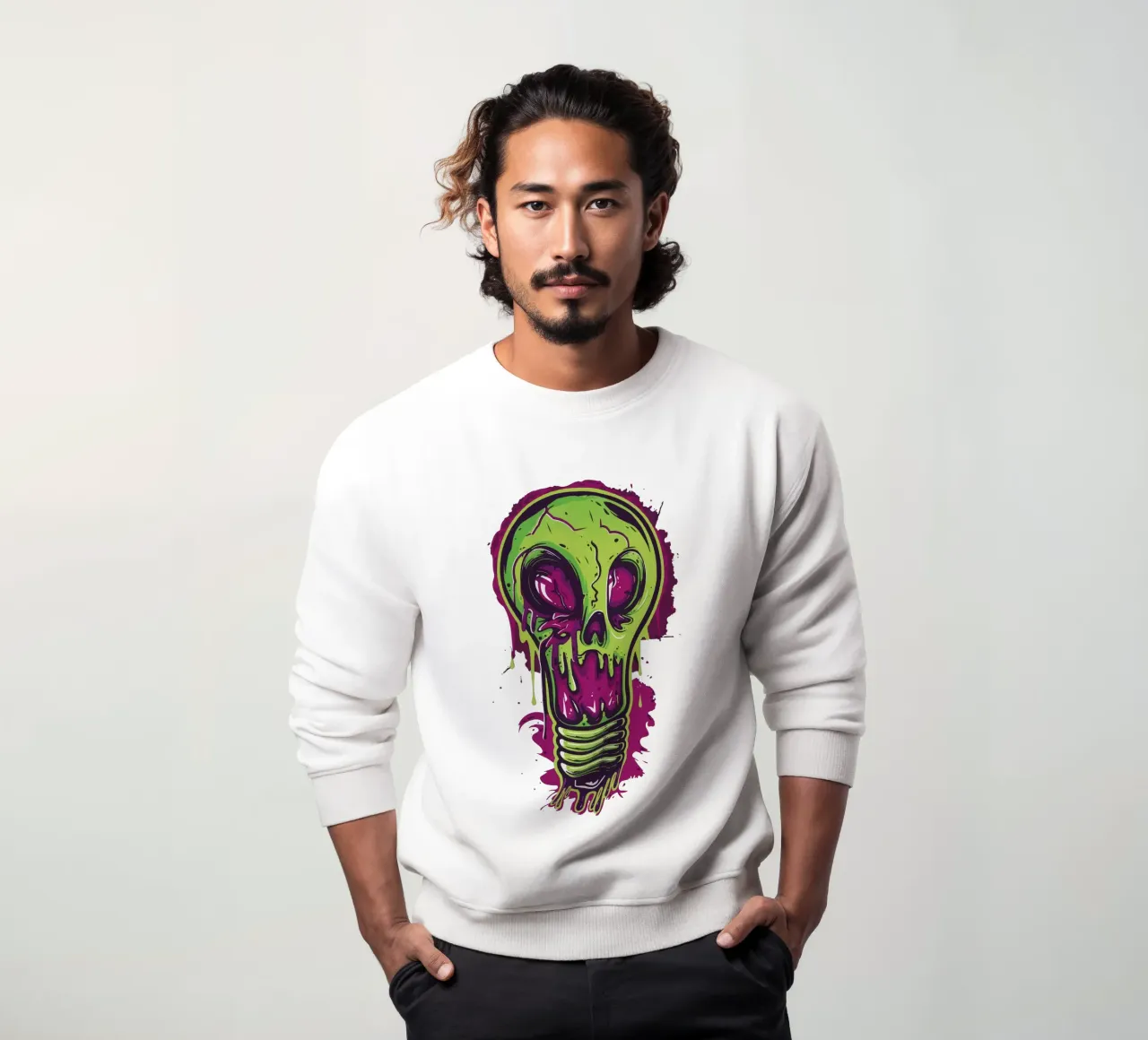 Light Sweatshirt von Too Graphic