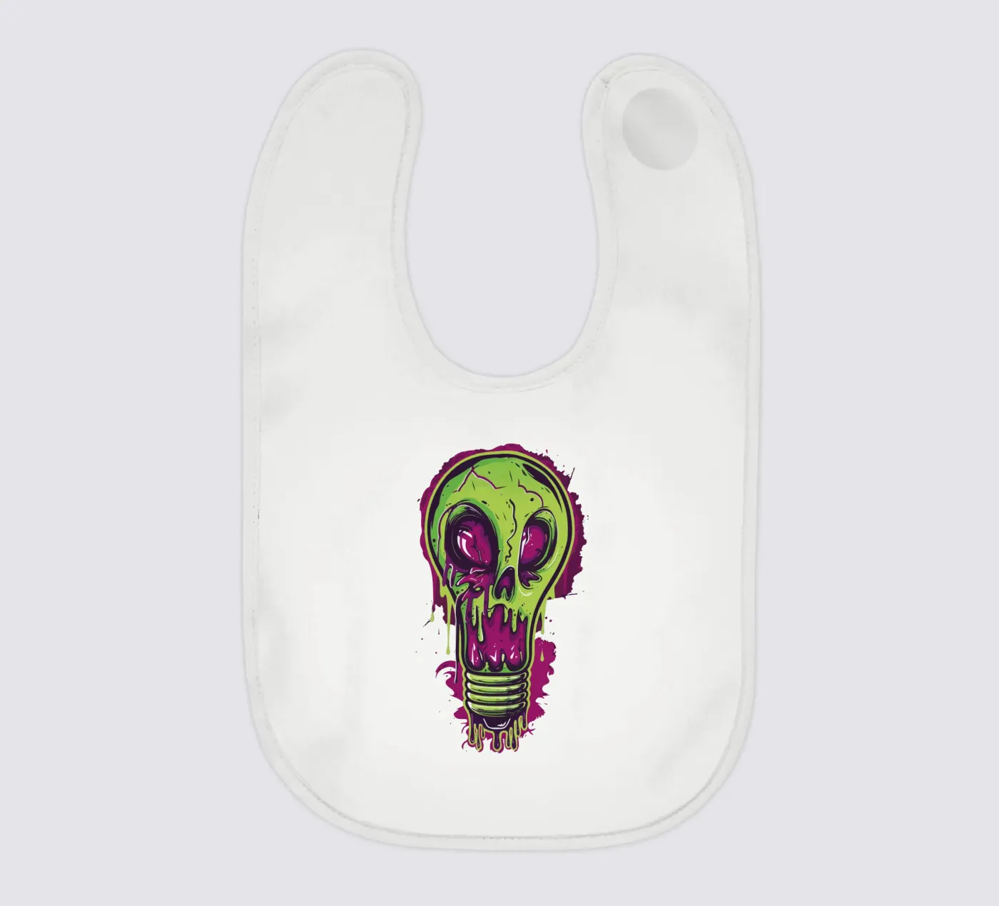 Light baby bib by Too Graphic