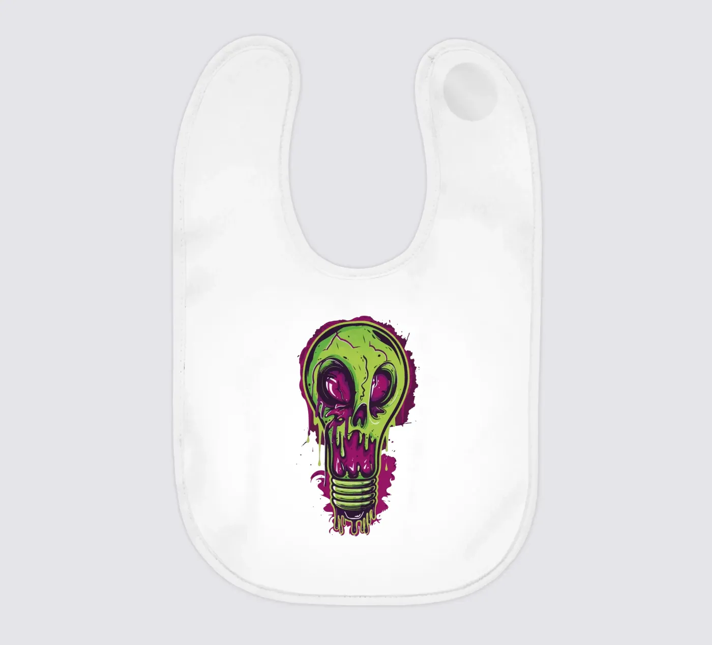 Light baby bib by Too Graphic