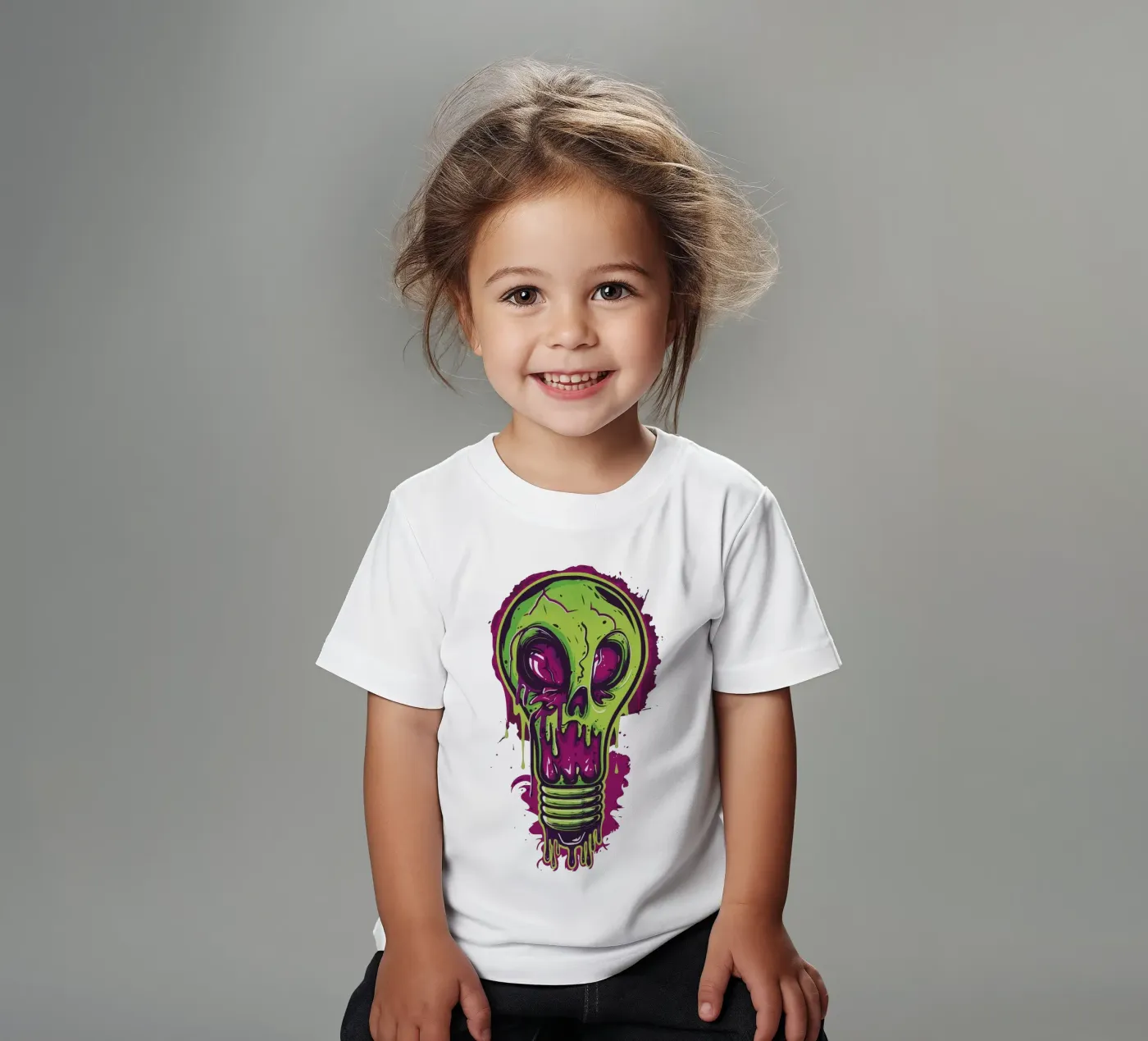 Light kinder t-shirt van Too Graphic