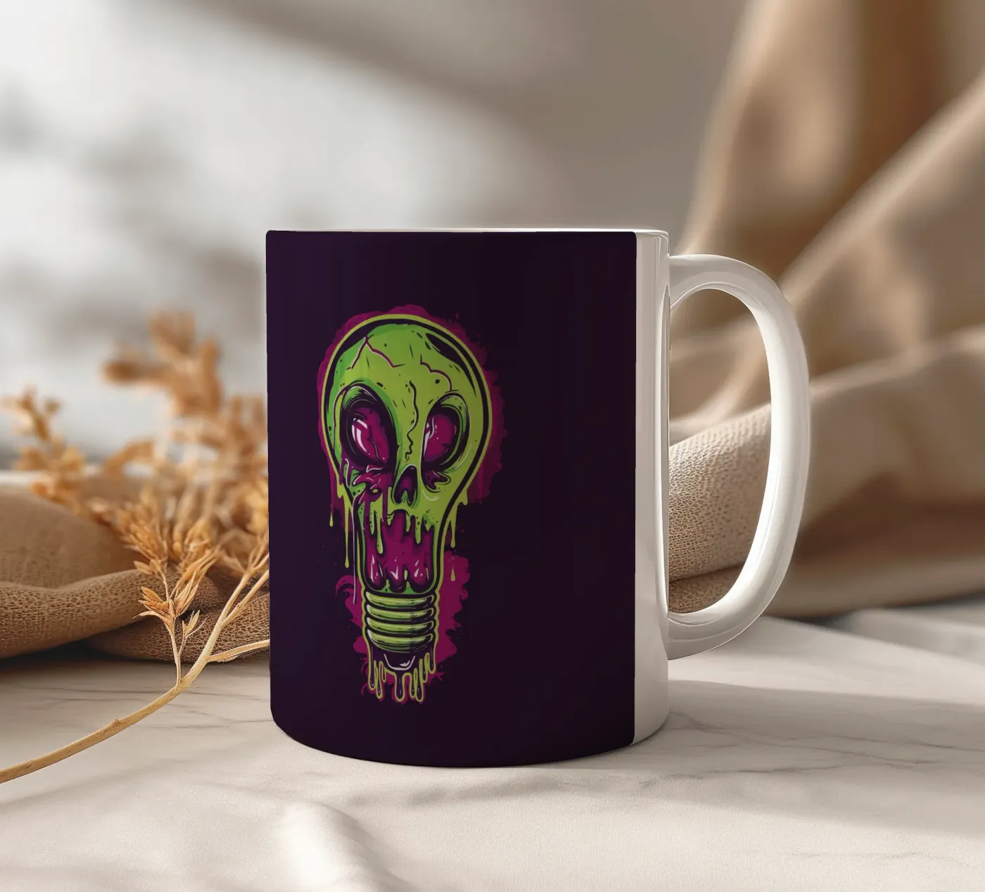Light ceramic mug by Too Graphic