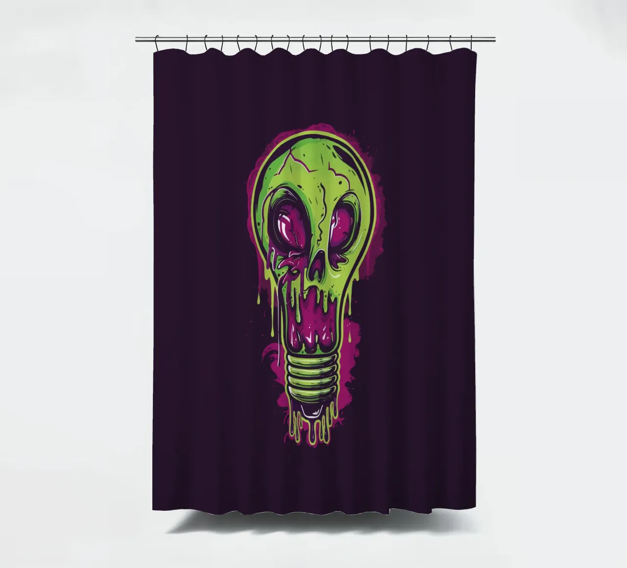 Light Duschvorhang von Too Graphic