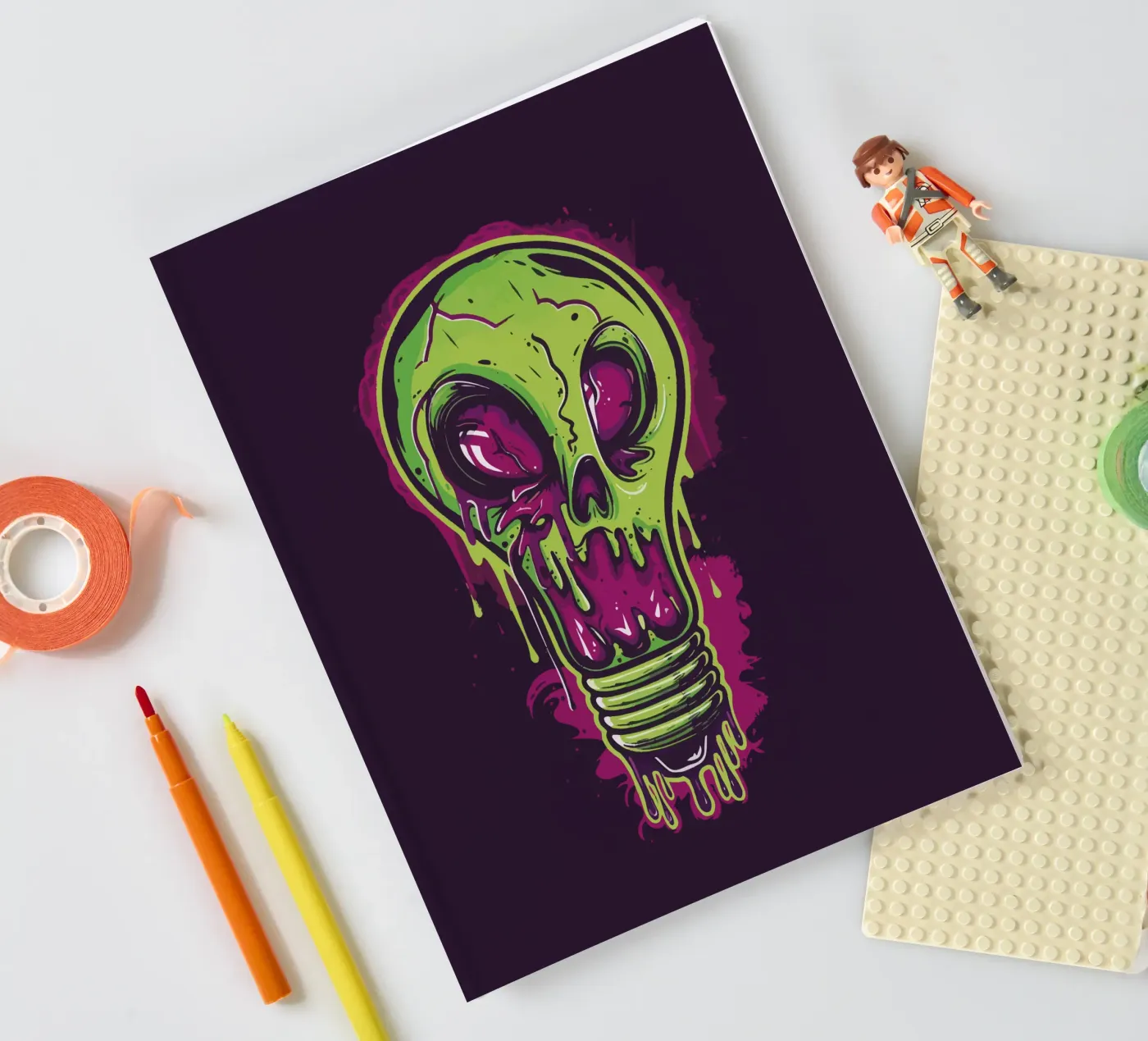 Light Notizbuch von Too Graphic