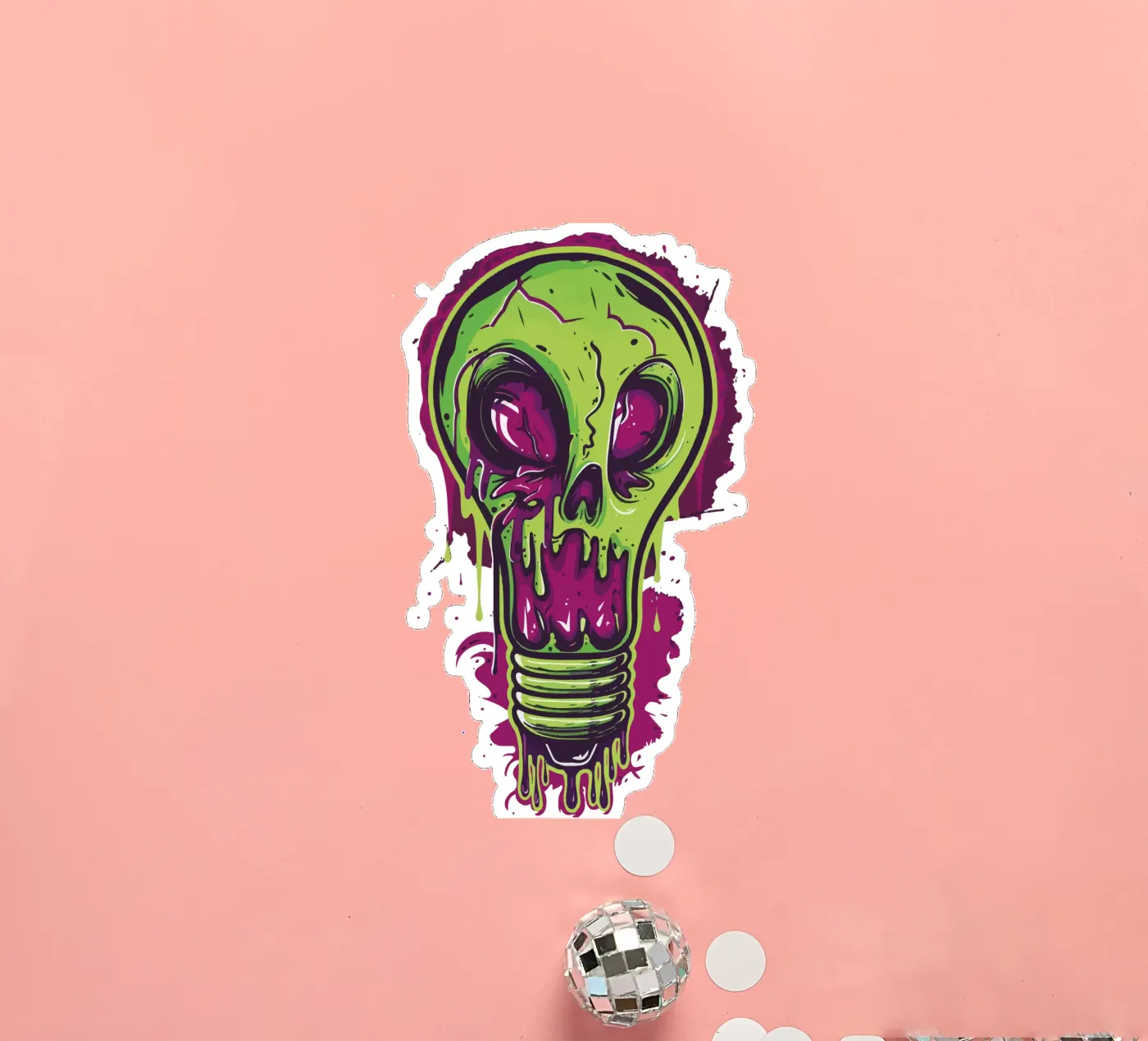 Light sticker van Too Graphic